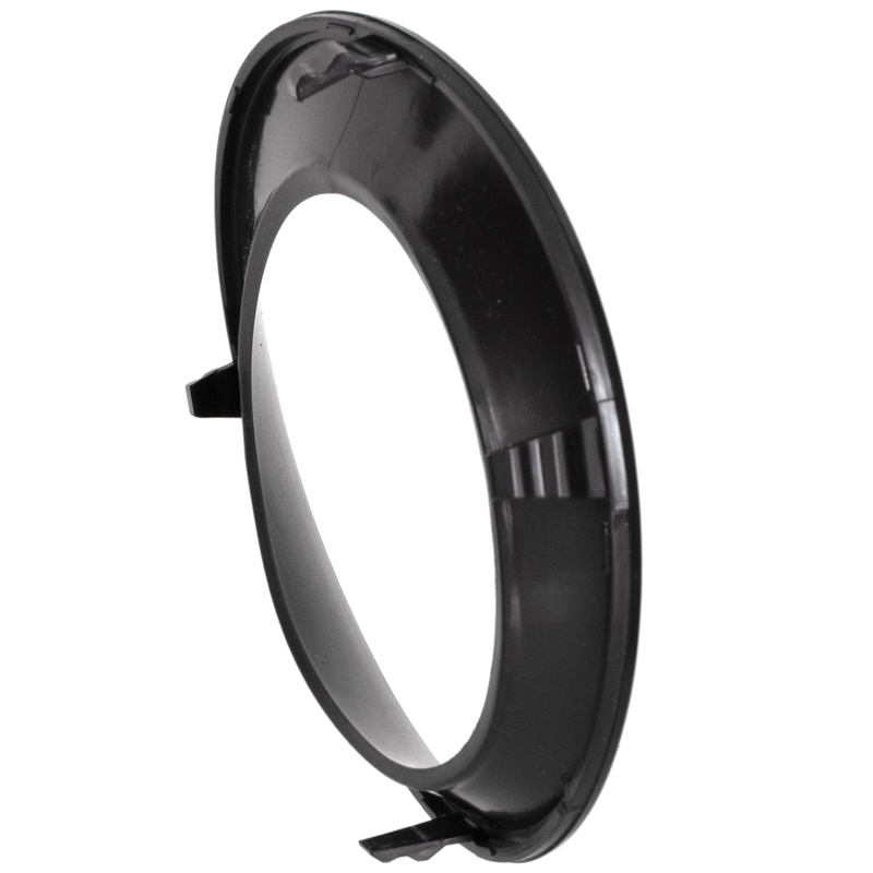 BMW X3 E83 06-10 CZARNY POŁYSK ramka halogenu prawa