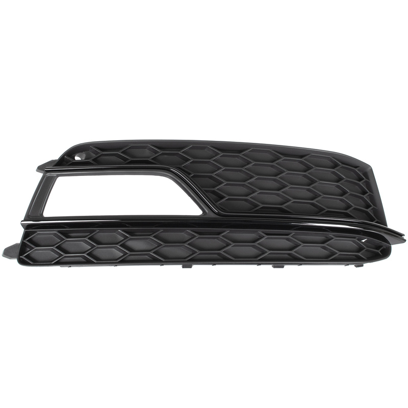 Audi A5 8T S-LINE FL 11-16 Z HALOGENAMI atrapka kratka w zderzak przedni CZARNA prawa