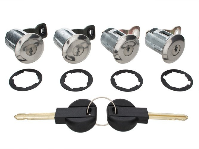 Citroen Xsara Picasso 1999- Door lock / insert 4 pcs set
