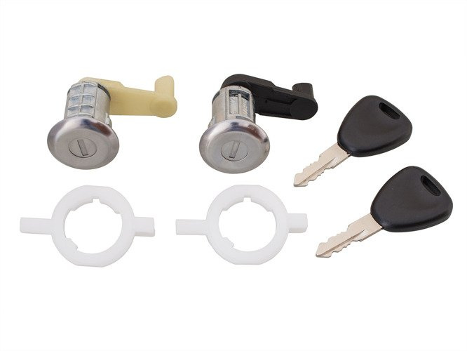Renault Thalia I 00-05 Locks / barrels / lock inserts 2 pcs set