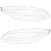 PER BMW 5 E60 E61 03-10 VETRO FARO (PARALUME) SINISTRA + DESTRA SET 2 PEZZI