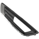 Ford FOCUS III FL 12-16 Z HALOGENAMI atrapka kratka w zderzak przedni CZARNA + CHROM lewa