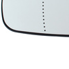 RENAULT SCENIC II 03-09 MIRROR GLASS HEATED ELECTRIC L 7701044083