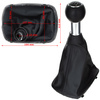 Audi A6 C6 04-11 Gear shift knob BLACK + Lever Gaiter BLACK