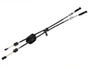 Peugeot 107 Transmission / gear shift cable 2 pcs set