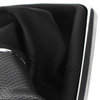 VW GOLF MK4 IV 98-05 Gear / gearbox knob BLACK + SILVER RING + BLACK LID 5+R + Lever Gaiter WITH CHROME FRAME (12MM)