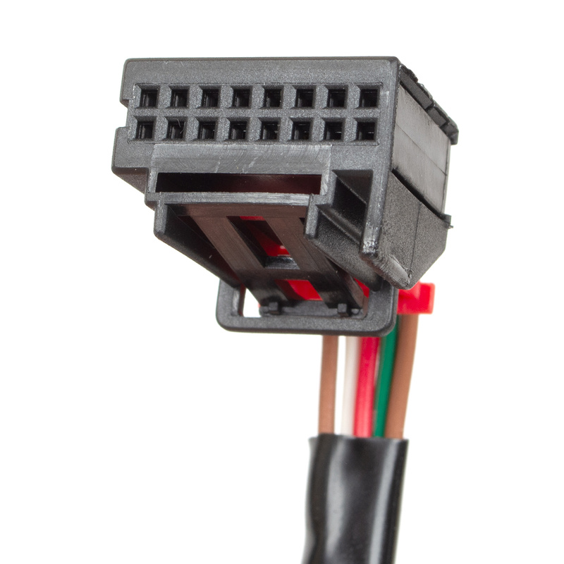 VW Caddy 04- lusterko zewnętrze elektryczne podgrzewane CZARNE prawe