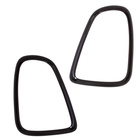 MINI R57 08-15 Osłona ramka lampy tylnej CZARNA Lewa + Prawa 2 szt. KPL