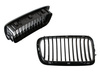 BMW 7 E38 FL 98-01 atrapy między reflektory (nerki) lewa + prawa kpl. BLACK MAT