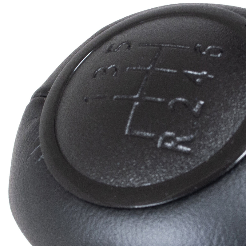 Mercedes Vito W639 03-10 Gear shift knob BLACK 6 Gears EKOLEATHER