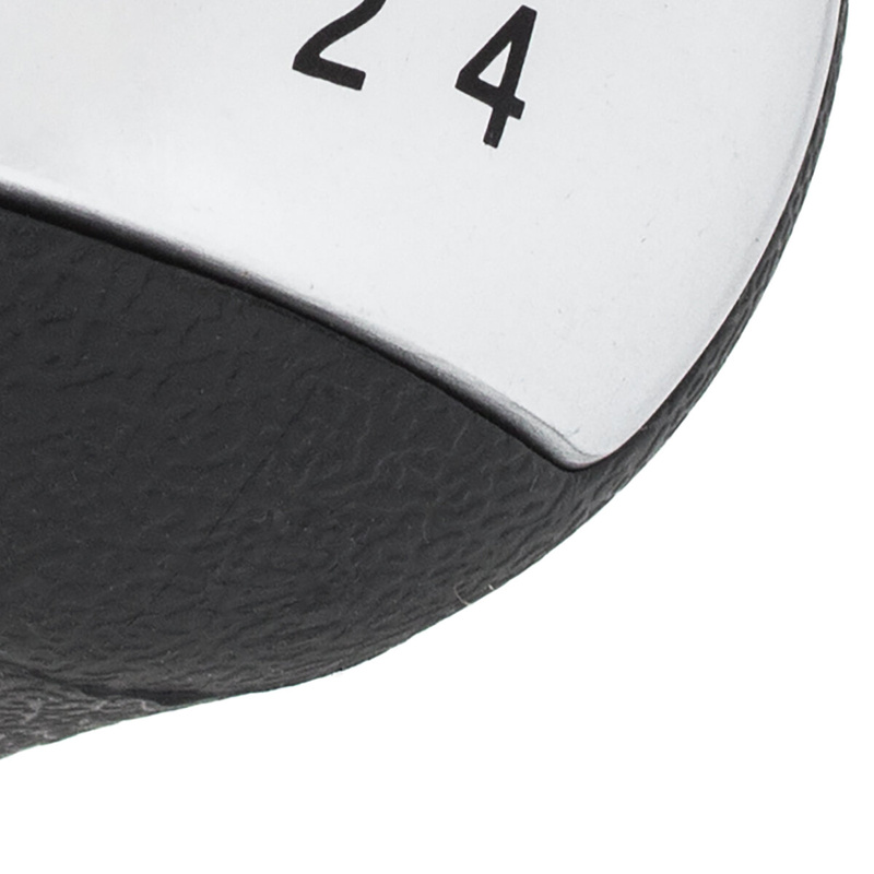 Renault Kangoo II 01-08 Gear shift knob SILVER, BLACK SCHEME