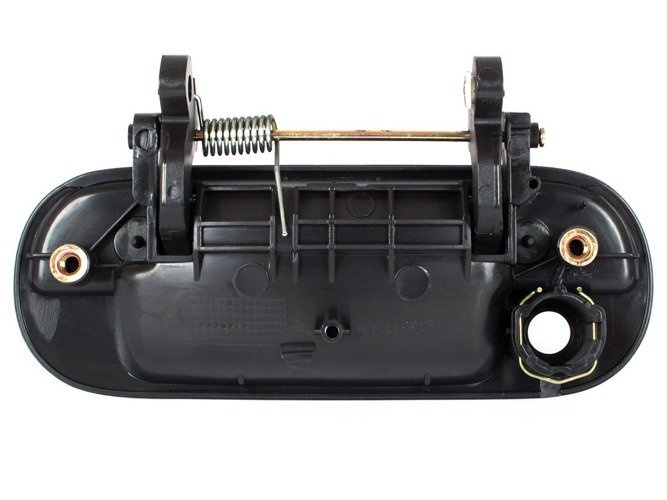 Honda Accord V 93-98 klamka zewnętrzna Z OTWOREM CZARNY MAT przednia prawa