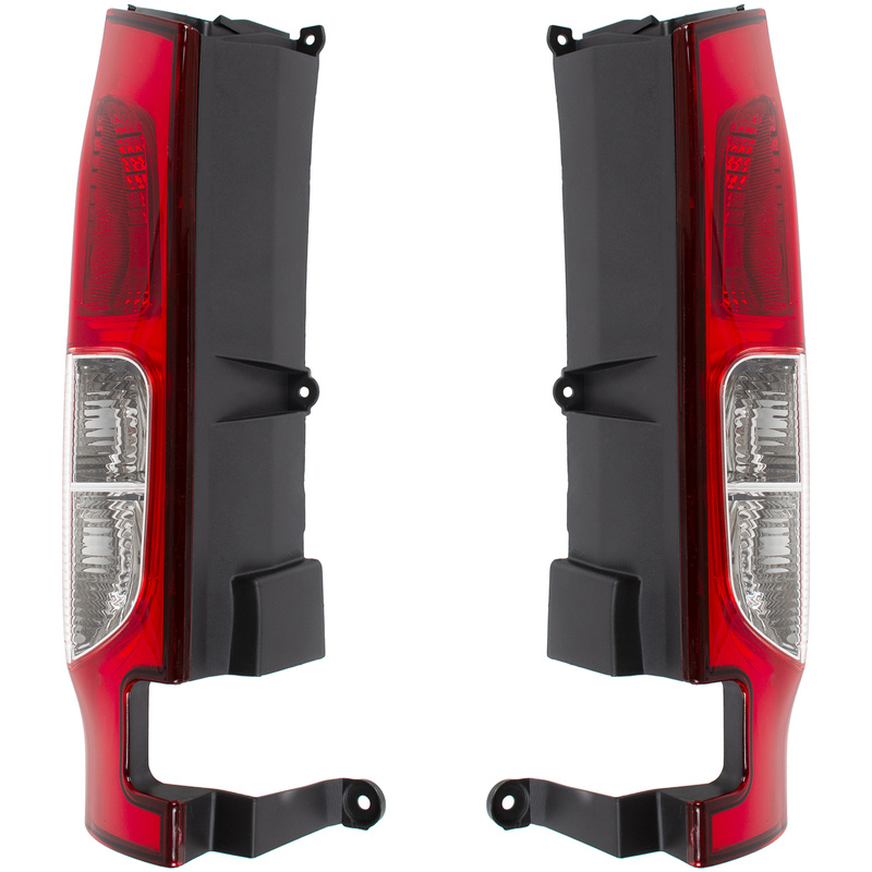 Mercedes Citan 2012- z drzwiami lampa tylna lewa + prawa 2 szt. KPL