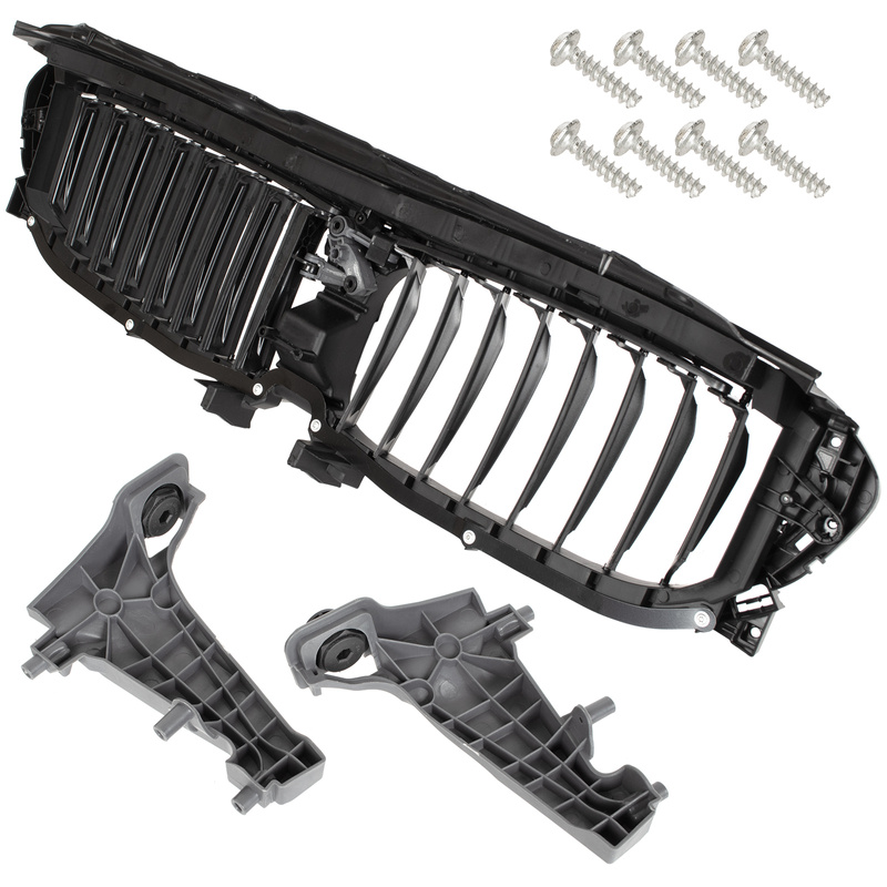 BMW 5 G30 G31 16-20 pas przedni kierownica powietrza wlot żaluzja chłodnicy