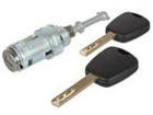 Citroen C3 door lock / insert with keys front door Left + 2 Keys