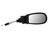 Fiat Punto II 99-10 wing mirror manual Black Right