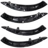 BMW 3 F30 F31 11-19 zestaw uchwytów wewnętrznych drzwi przednich + tylnych 4 szt. KPL CZARNE