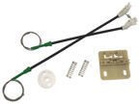 Land Rover Freelander 96-06 Rear window lifter / regulator Repair kit Left