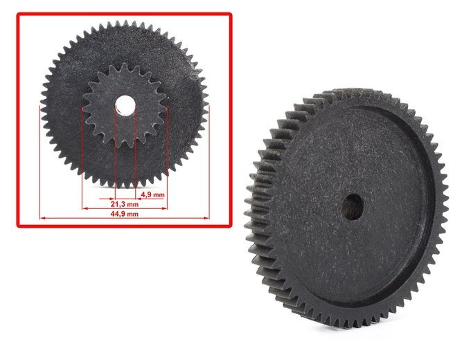 Audi A3 8P 03-08 2.0 FSI zębatka zaworu EGR / przepustnicy