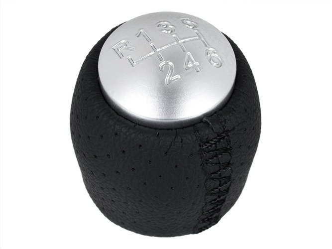 Alfa Romeo GT 03-10 Gear shift knob SILVER 6 speed