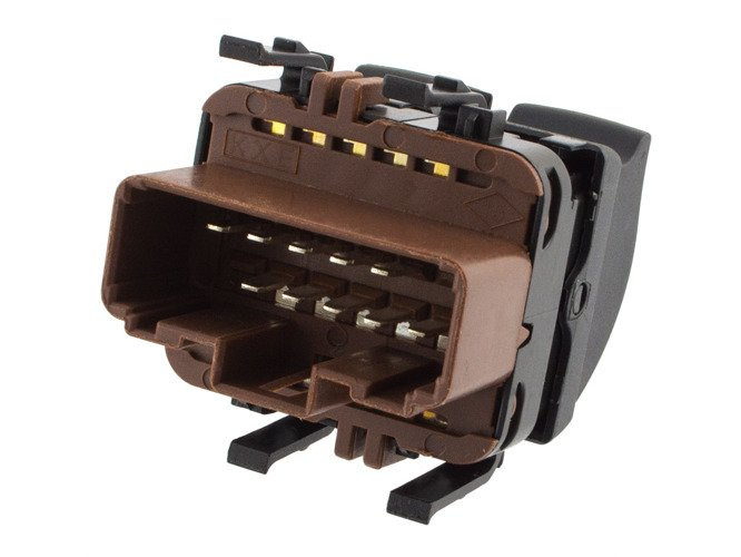 Renault Grand Scenic 03-06 Window lifter control panel (electric adjustment version) 2 buttons Left