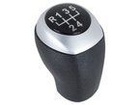 Hyundai i30 II FL 12-16 Gear shift knob black + SILVER 5 speed