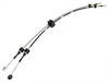 Vauxhall / Opel Zafira B 2005- Transmission / gear shift cable 2 pcs set 6 Gears