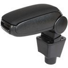 Dacia Logan MCV 2007- podłokietnik KPL CZARNA EKOSKÓRA + zestaw montażowy