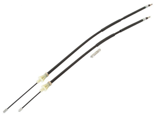 Renault Scenic II 2003- Electric handbrake cable 2 pcs set