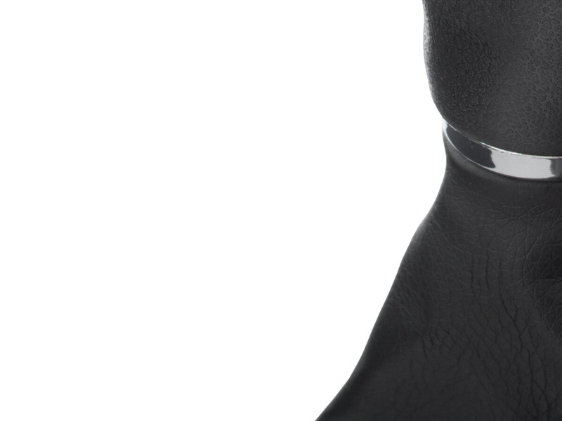 Mercedes W203 C-class 00-07 Gear shift knob BLACK + Lever Gaiter 5 Gear