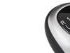 BMW 3 F30 2011- Gear shift knob BLACK / SILVER 6 Gears + Lever Gaiter