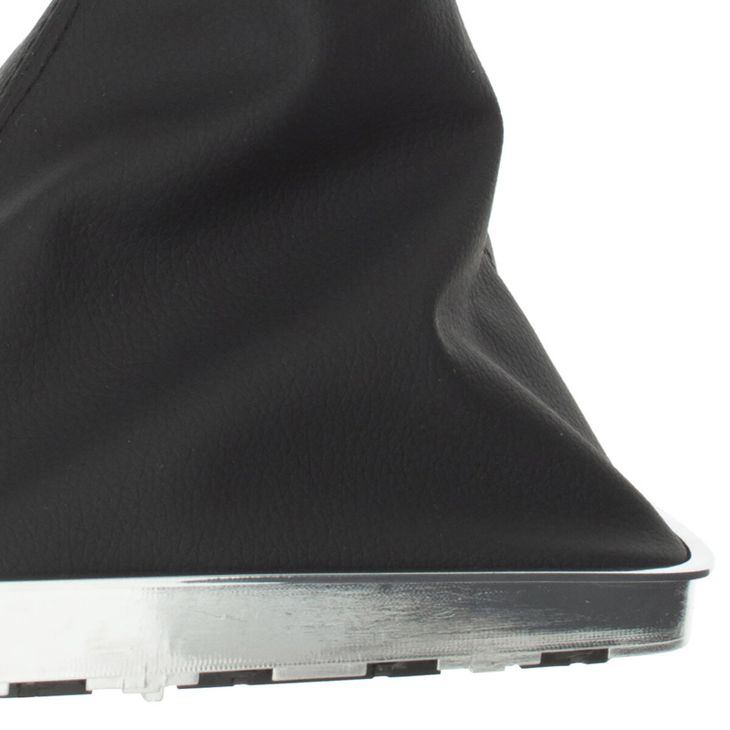 VW Passat CC 08-12 Gear shift knob SILVER + Lever Gaiter with frame CHROM 6 Gears