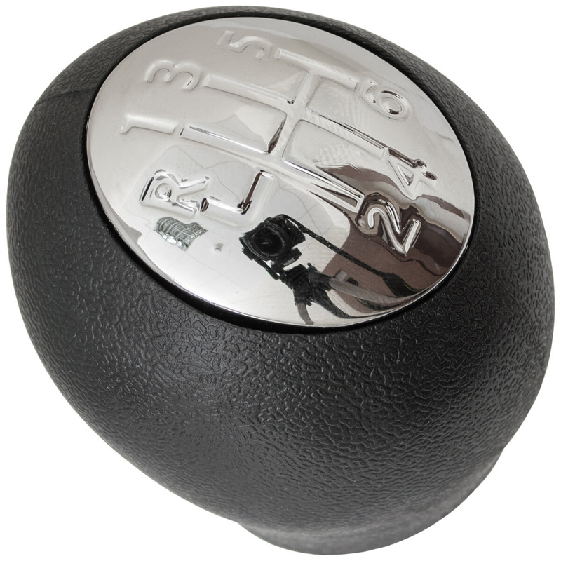 RENAULT CLIO III 05-09 GEAR SHIFT KNOB 6+R 