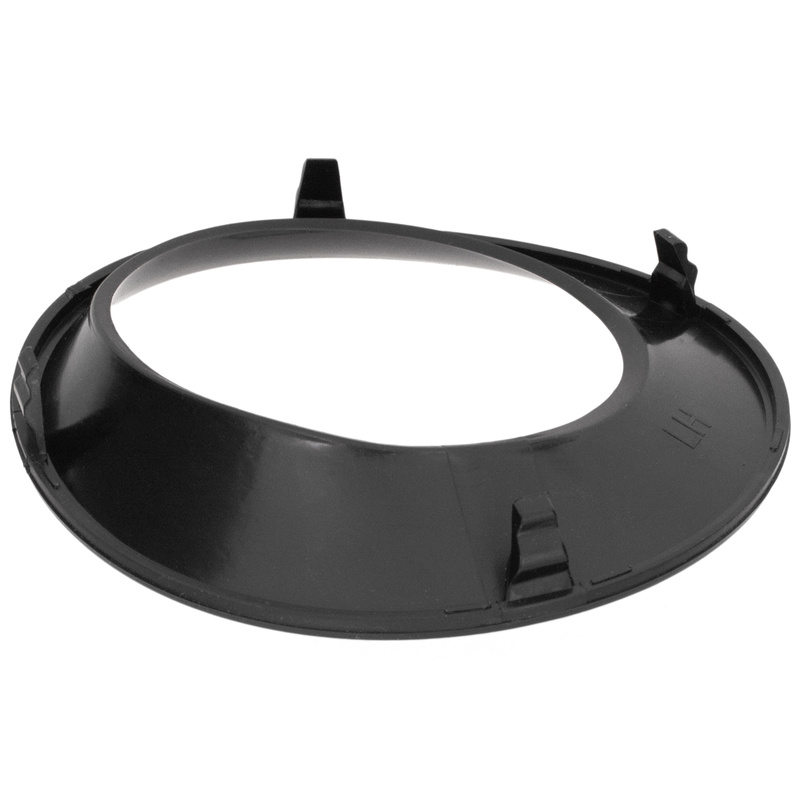 BMW X3 E83 06-10 CZARNY POŁYSK ramka halogenu lewa