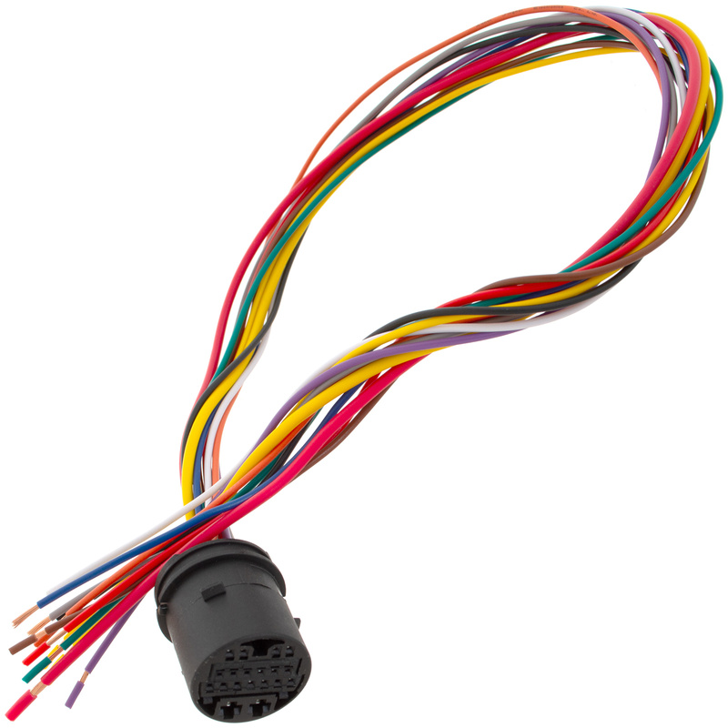 Opel Astra III H 04-14 wiązka przewodów z wtyczką do drzwi tylnych lewych = prawych