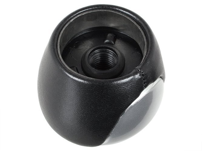 Hyundai Elantra Gear shift knob black + CHROM - semi-glossy 5 speed