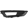Ford FOCUS III FL 12-16 Z HALOGENAMI atrapka kratka w zderzak przedni CZARNA + CHROM lewa