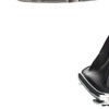 VW Bora 98-05 Gear shift knob BLACK + Lever Gaiter with frame CHROM 5 Gear Hole 23MM