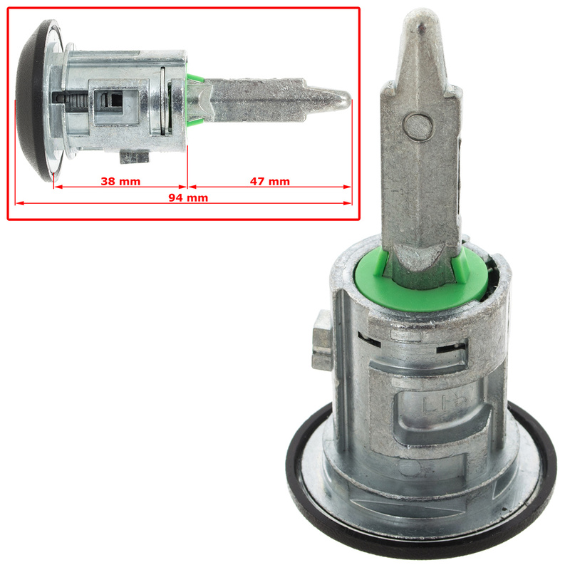 Ford Transit 2006- Front door lock / insert with keys Left