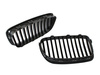 BMW 5 F10 / F11 2011- Radiator grill / air intake Left + Right set BLACK MAT