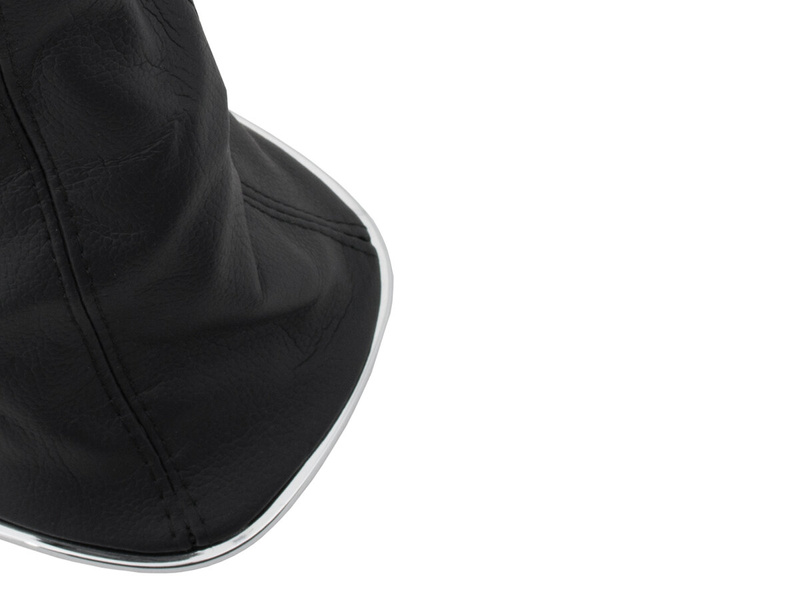 Vauxhall / Opel Corsa D 2006- Gear shift knob BLACK + Lever Gaiter 5 Gear