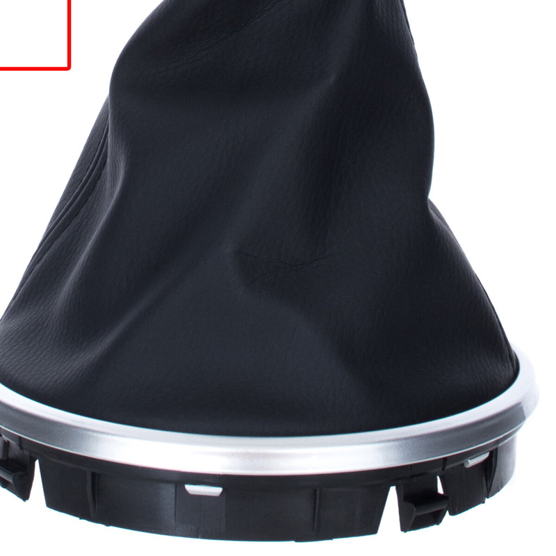 Skoda Fabia II 07-12 Gear shift knob CHROM + Lever Gaiter