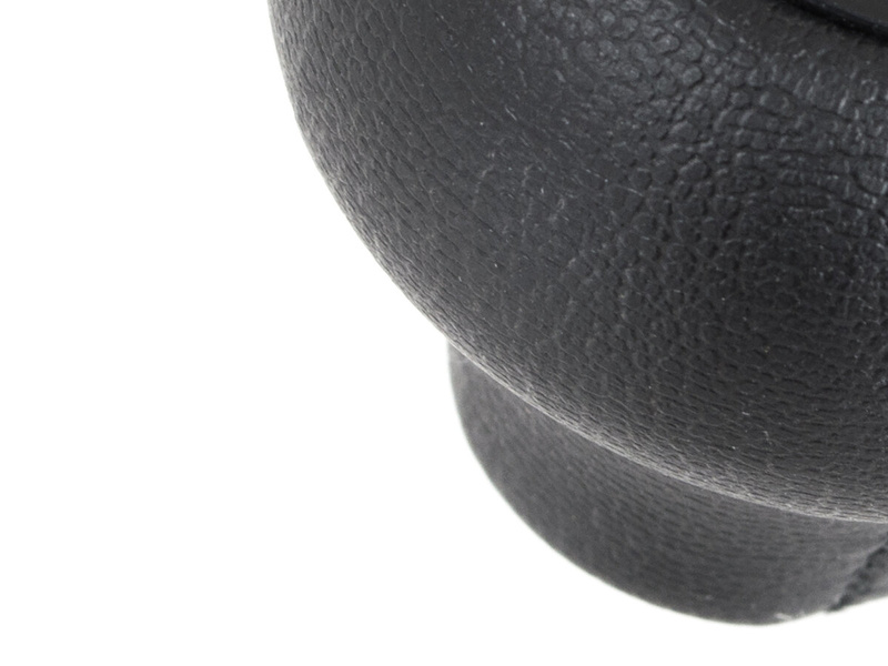Saab 900 KROKODYL 78-93 Gear shift knob BLACK EKOLEATHER 5 Gear
