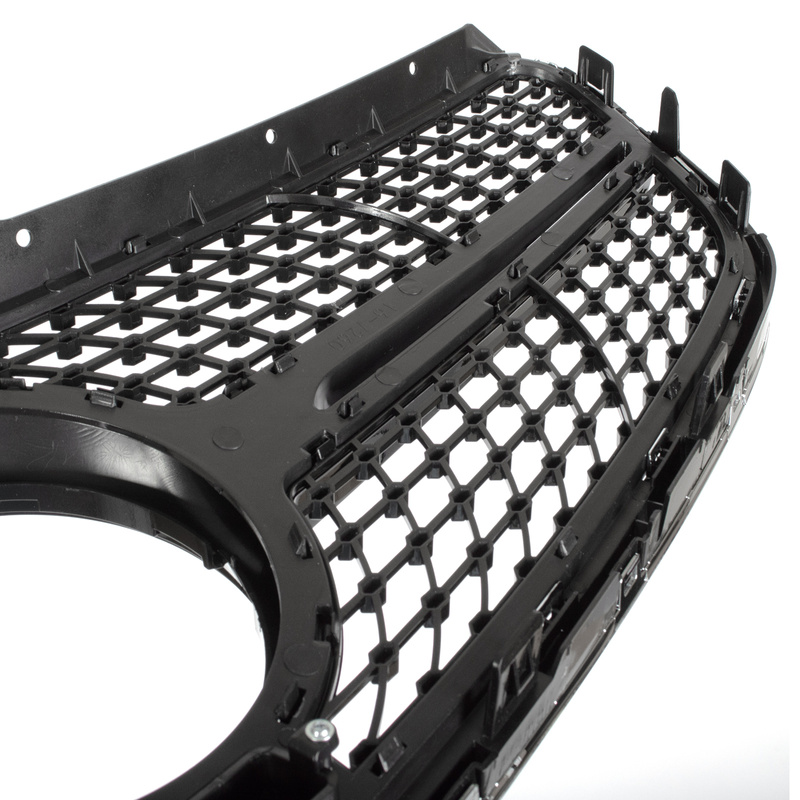 Mercedes VITO W447 2014- atrapa między reflektory (grill) DIAMOND BLACK + CHROM