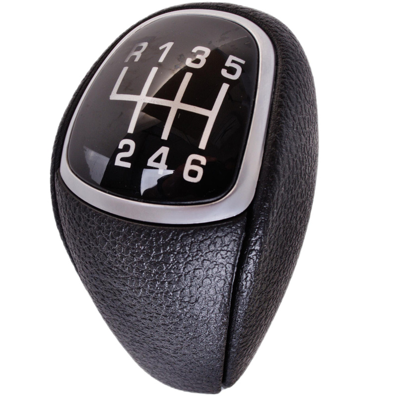 Hyundai IX25 16-21 Creta 14-19 I20 12-20 I30 17-22 I40 11-19 gałka zmiany biegów 6 BIEGOWA CZARNA SREBRNY SCHEMAT