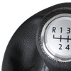 VW T5 / T6 03-11 Gear shift knob SILVER + Lever Gaiter 6 Gears