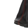 Audi A3 I 8L 96-03 Gear shift knob BLACK + Lever Gaiter BLACK Red thread 5 Gear