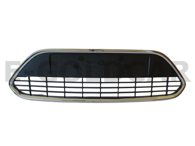 Ford Focus 08-10 Bumper ventilation grill Center CHROM