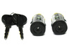 Peugeot 806 door lock / insert with keys 2 pcs set