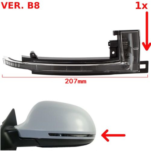 Audi A4 B8 08-10 Mirror LED Indicator Right